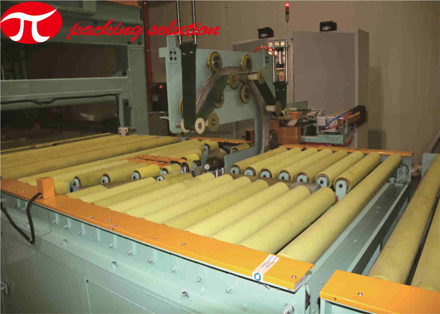 Automatic Horizontal Copper Coil Packaging Machine With Weighing Strapping System
