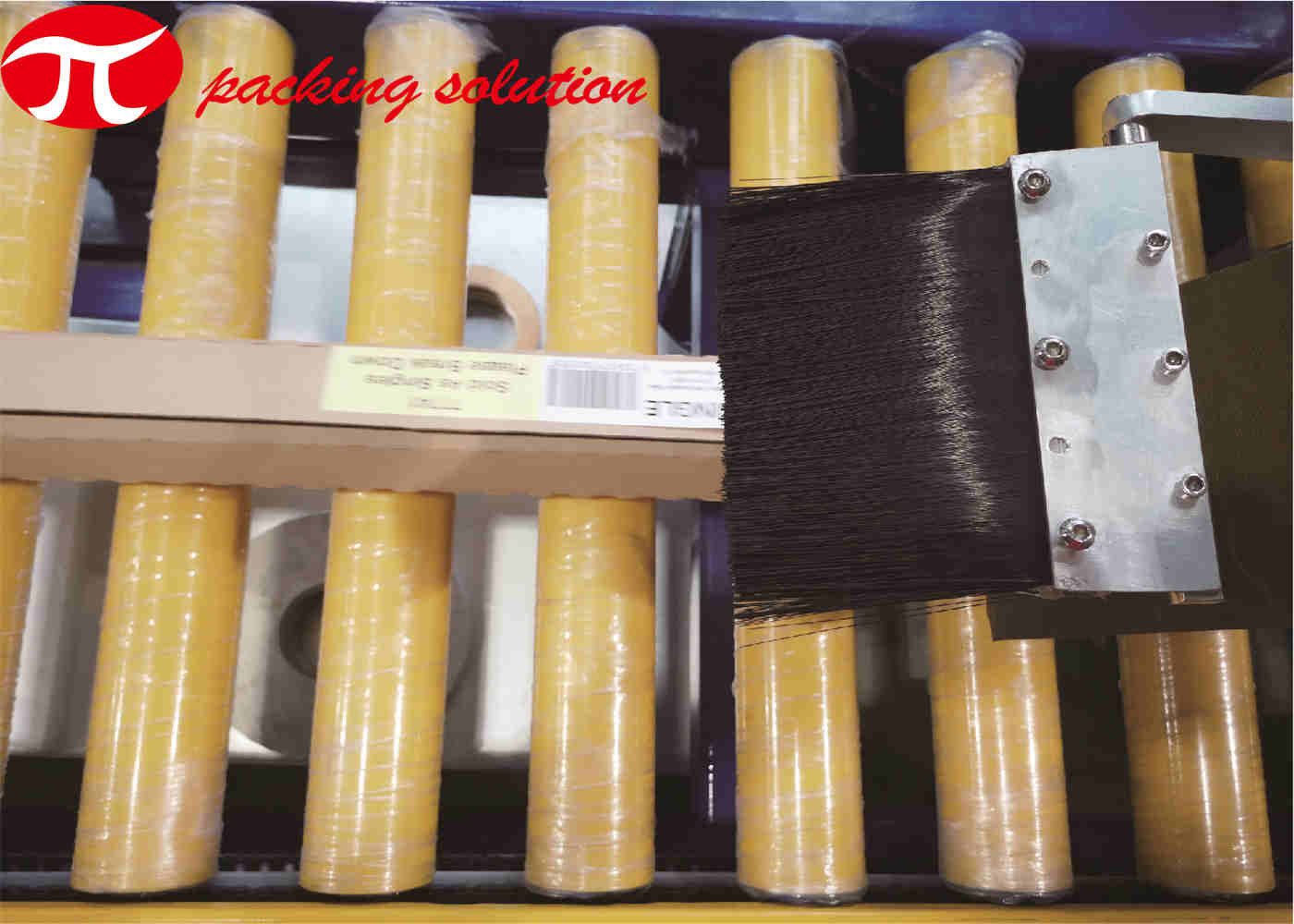 Precision Copper Tube Packaging Line 100mm Handling Auto Labeling