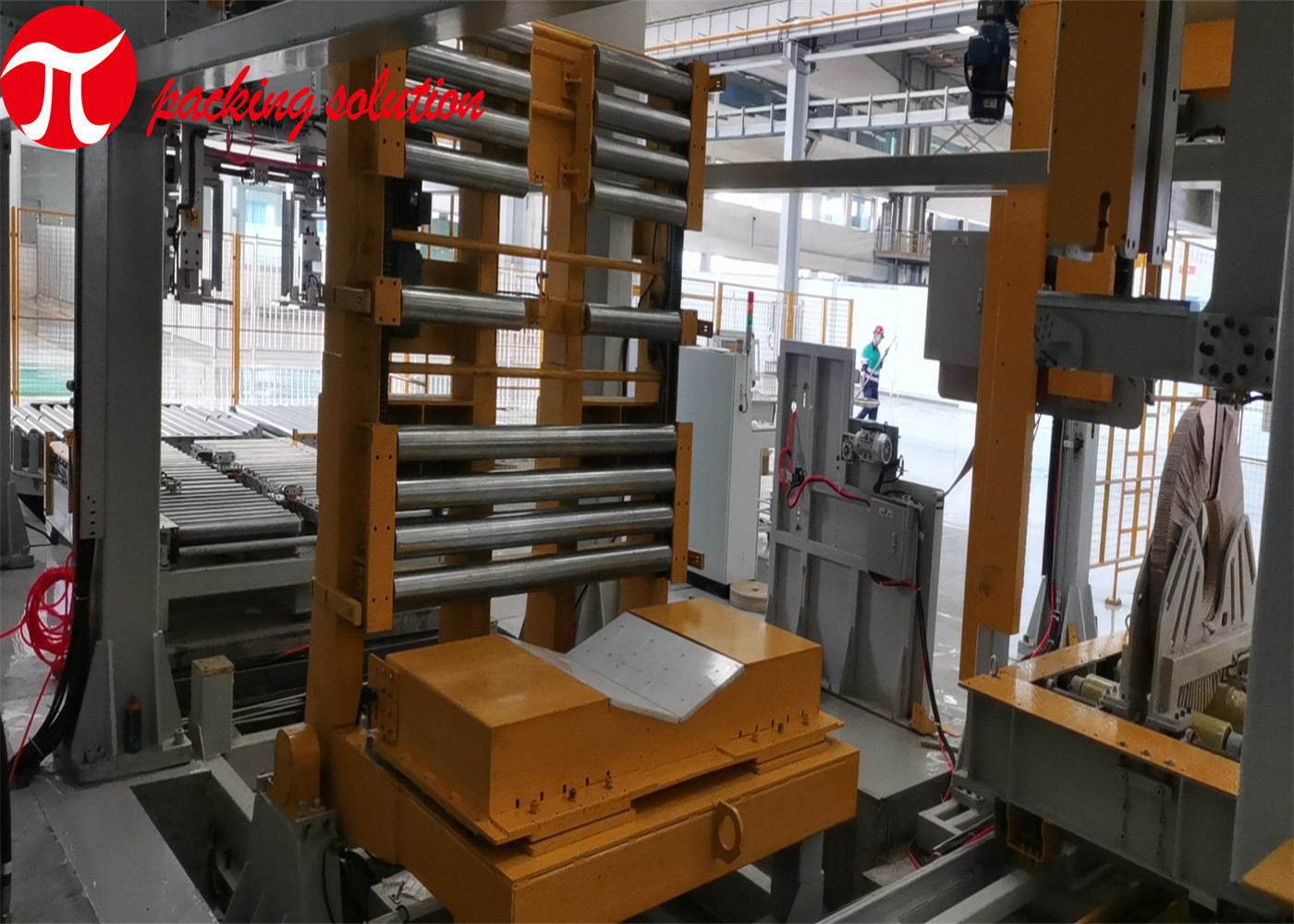 Customized  Coil Packaging Line Welding Stacking 20mm-60mm With Strapping Dustproof