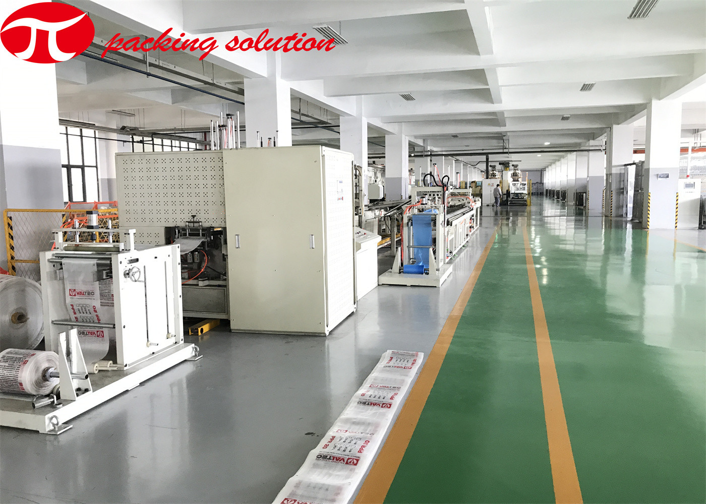 Unmanned High Efficiency Plastic Pipe Packing Line OD20-110mm