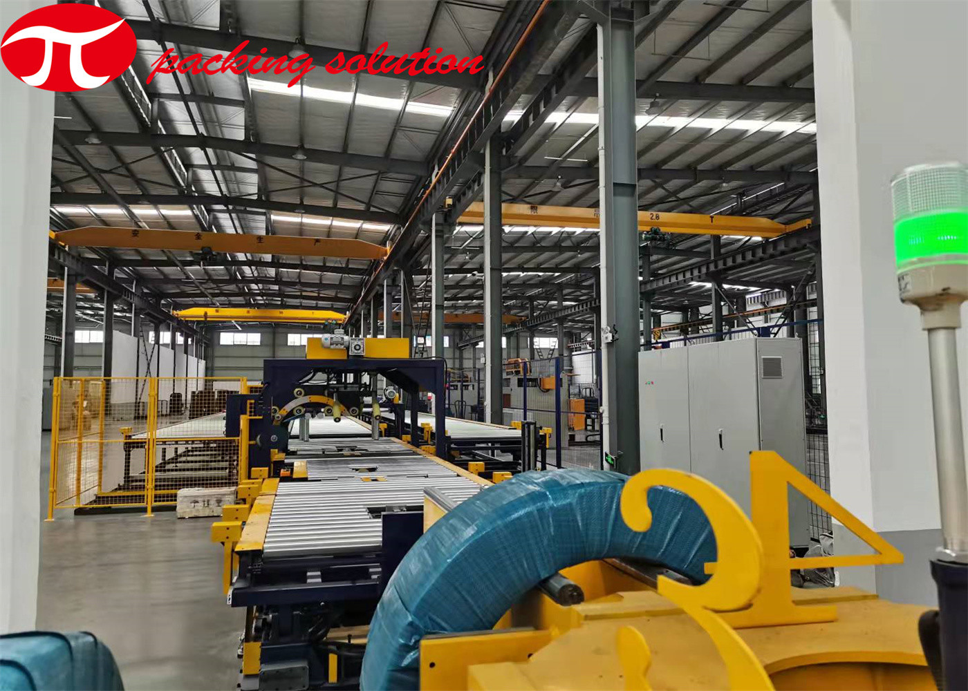 Horizontal Automatic Electrical Wire Cable Coil Wrapping Machine 200mm OD 55mm ID