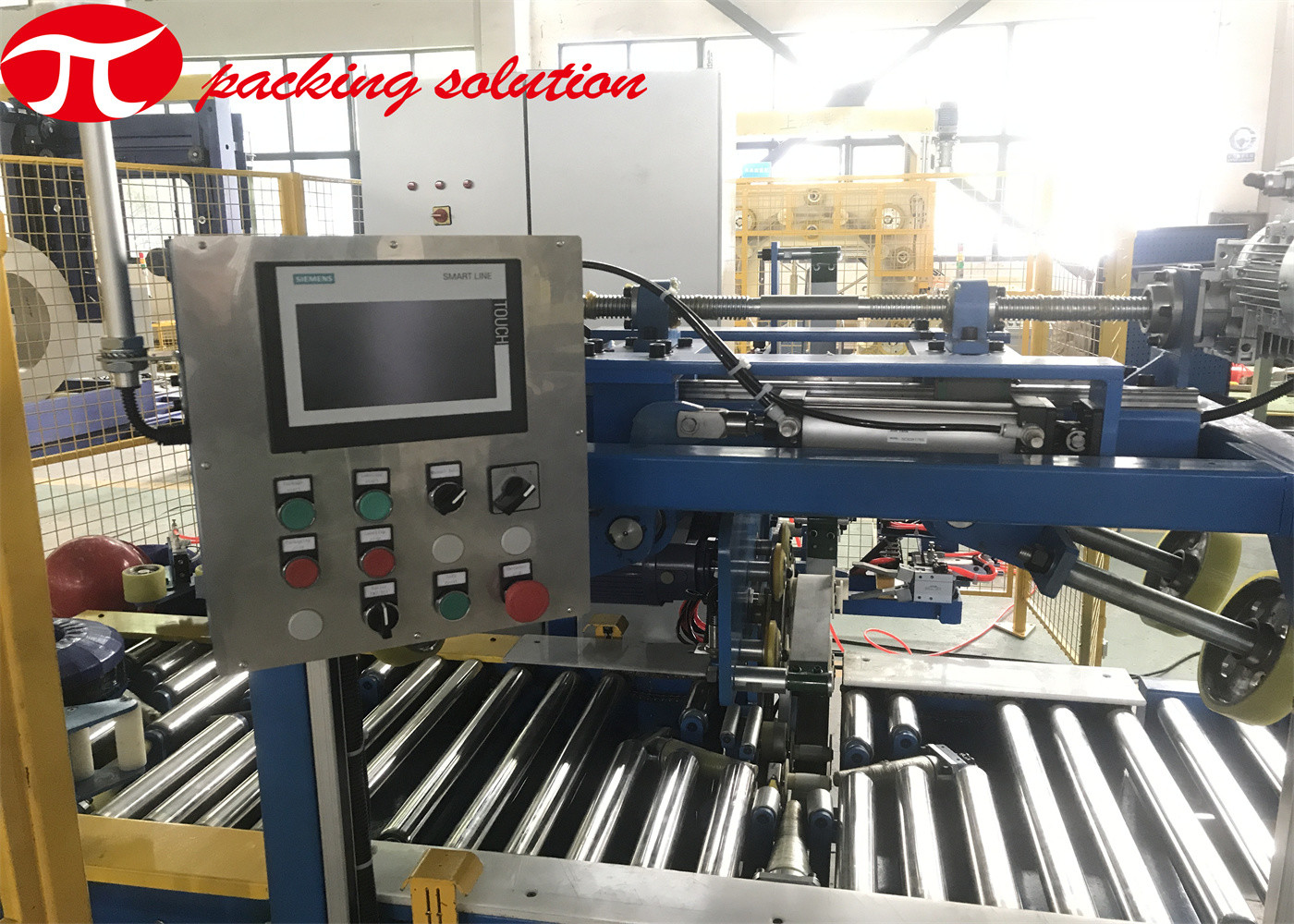 3kw Automatic Stainless Steel Bearing Stretch Packing Machine By VCI Paper​ GW2400