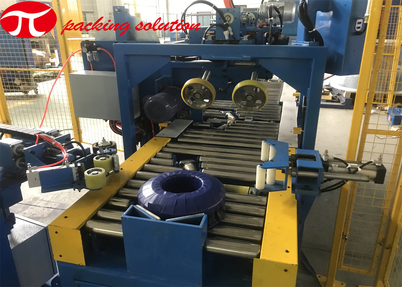 3kw Automatic Stainless Steel Bearing Stretch Packing Machine By VCI Paper​ GW2400