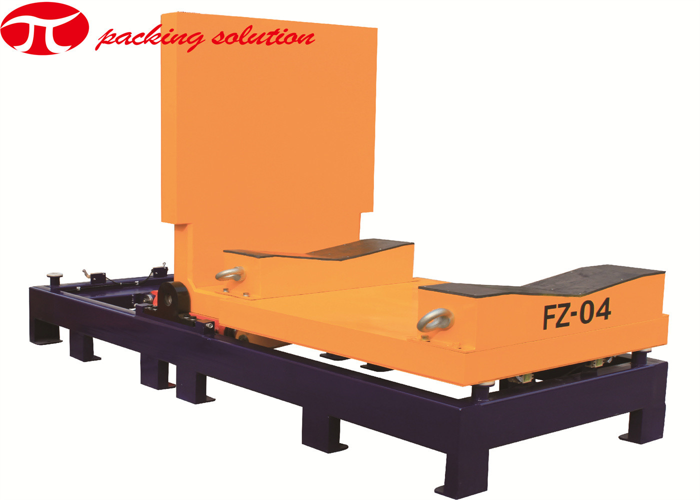 Safe Operation 90 Degree Hydraulic Coil Tilter Coil Turnover Machine Steel Coil In Line Tilter