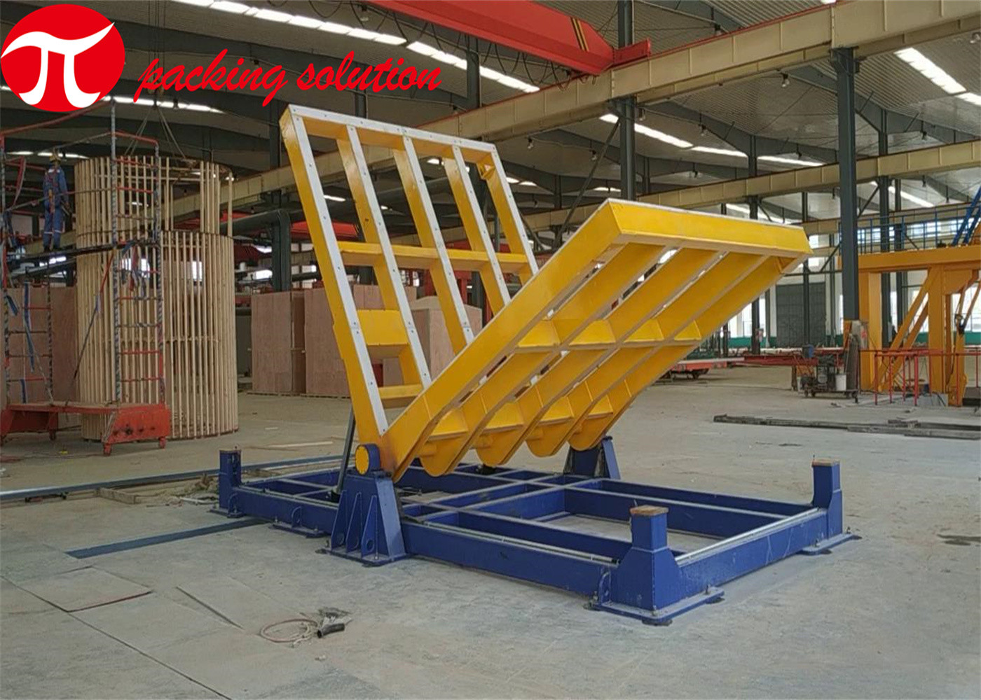 Customized Hydraulic Coil Tilter Coil Turnover Machine Mold Upender Remote Control