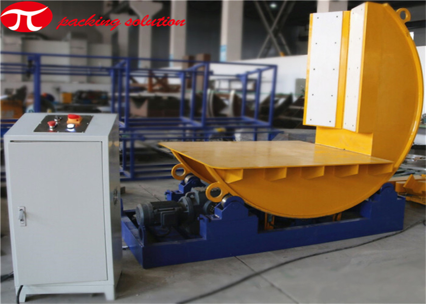 Automatic Coil Upender  FZ-04 Mould Turnover Machine With Independent Operating Station