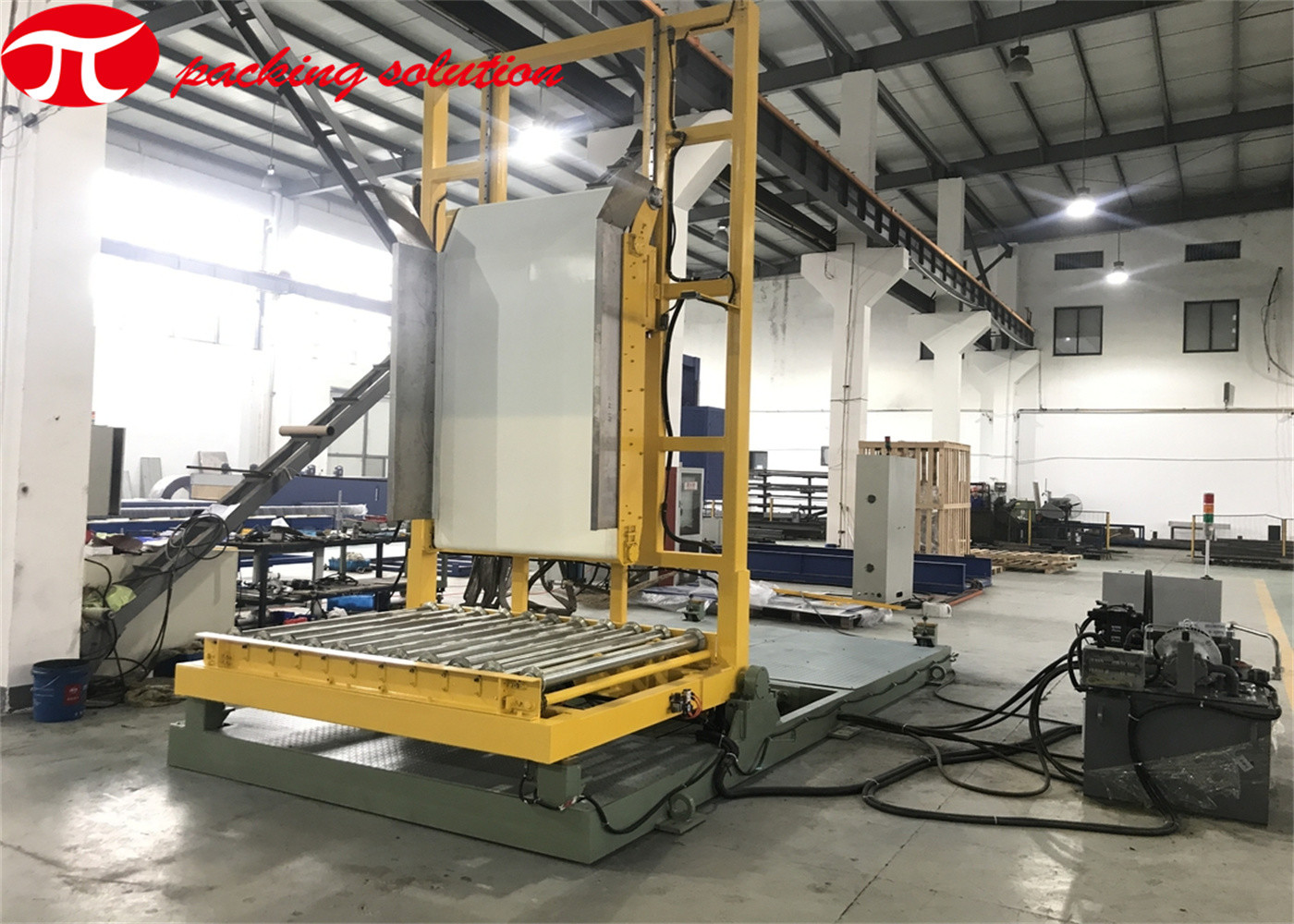 Automatic Customized Mold Flipper And Tipper Hydraulic Transfer 90 Degree Turning