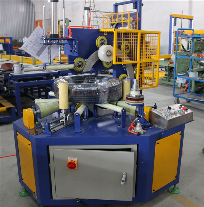 Horizontal 20-90r/Min Turning Hydraulic Hose Coil Packing Machine Automatic Operation