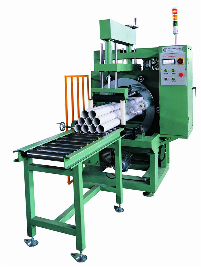 GG300 PVC Pipe Bundling Machine ,Auto Horizontal Spiral Wrapping Packaging Machine
