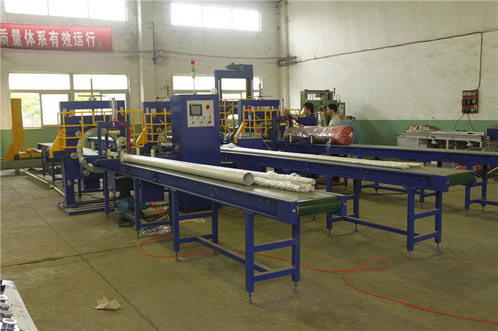 GG300 PVC Pipe Bundling Machine ,Auto Horizontal Spiral Wrapping Packaging Machine
